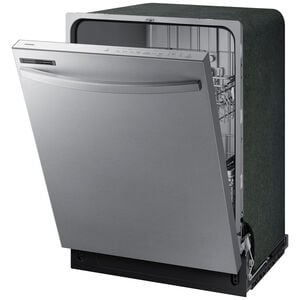 Samsung 24 in. Top Control Dishwasher with 53 dBa Sound Level - Stainless Steel, , hires