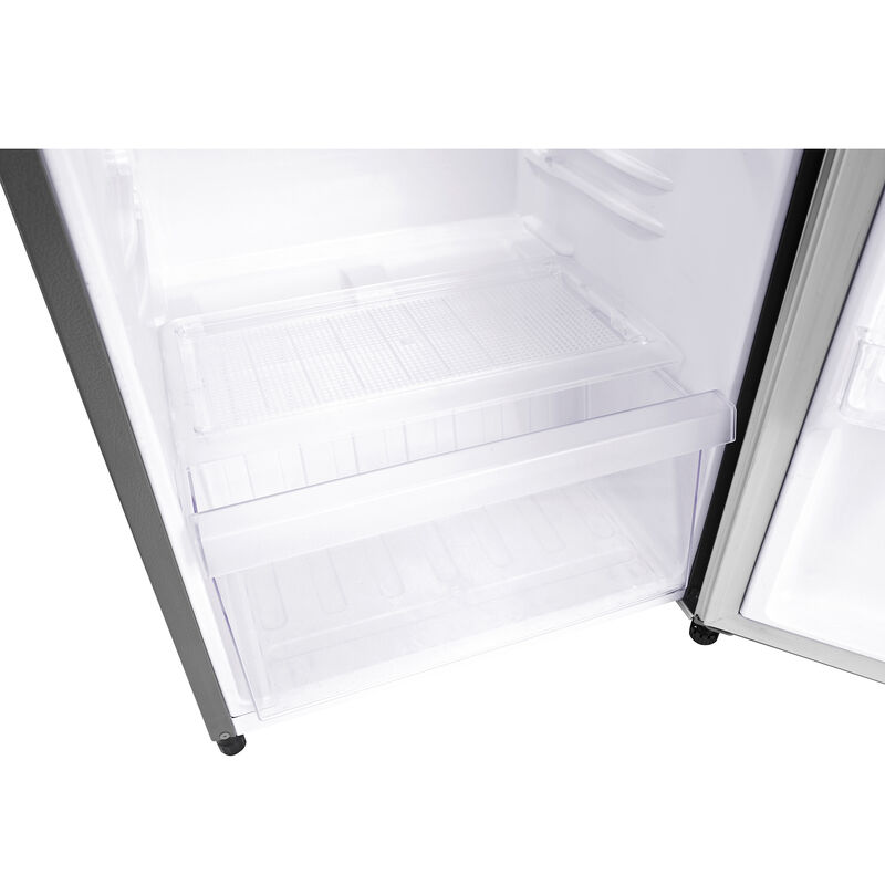 LG 21 in. 5.8 cu. ft. Mini Fridge with Freezer Compartment - Platinum  Silver