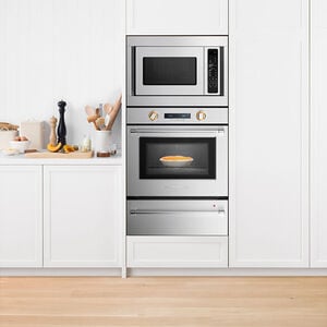 Fisher & Paykel Series 5 24 in. 1.5 cu. ft. 900W Countertop/Built-In (Convertible) Microwave with Convection & Sensor Cooking - Stainless Steel, , hires