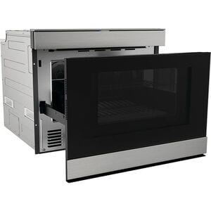 Sharp 24 in. 1.4 cu. ft. 900W Smart Drawer Microwave with Convection & Sensor Cooking - Stainless Steel, , hires
