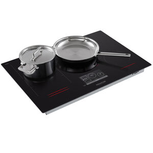 SKS 30 in. 4-Burner Smart Induction Cooktop with Simmer Burner & Power Burner - Black, , hires