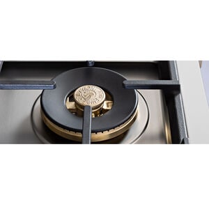 Bertazzoni Master Series 36 in. 6-Burner Natural Gas Rangetop with Simmer Burner & Power Burner - Stainless Steel, , hires