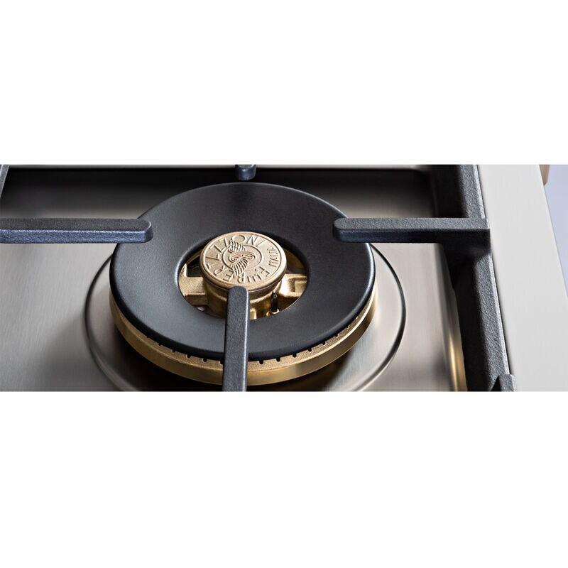 Bertazzoni Master Series 36 in. 6-Burner Natural Gas Rangetop with Simmer Burner & Power Burner - Stainless Steel, , hires