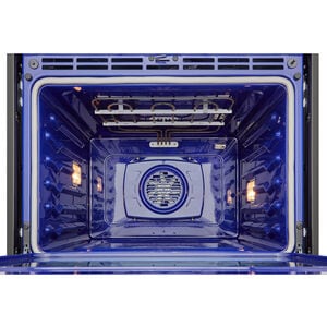 LG 30 in. 6.4 cu. ft. Electric Smart Oven/Microwave Combo Wall Oven with Standard Convection & Self Clean - PrintProof Black Stainless Steel, , hires