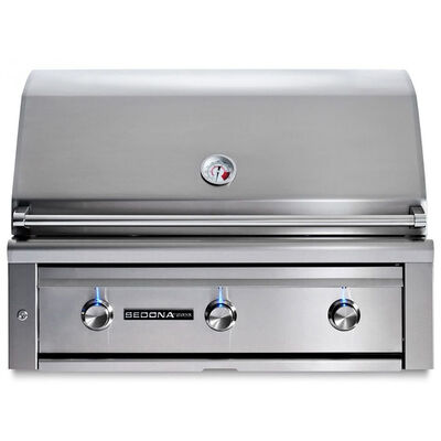 Sedona by Lynx 36 in. 2-Burner Built-In Natural Gas Grill with Sear Burner - Stainless Steel | L601PSNG