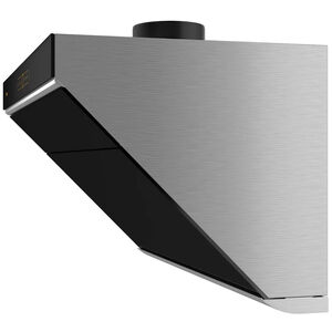 Fotile Slant Vent Series 36 in. Side Vent Range Hood with 4 Speed Settings, 1000 CFM, Ducted Venting & 2 LED Lights - Onyx Black, , hires