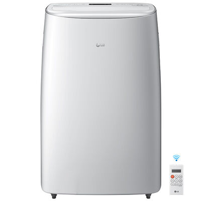 LG 14,000 BTU (10,000 BTU DOE) Portable Air Conditioner with Dual Inverter, 3 Fan Speeds, Sleep Mode and Remote Control - White | LP1419IVSM