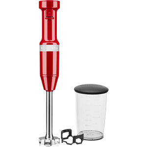 KitchenAid Variable Speed Corded Hand Blender - Red, , hires