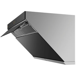 Fotile Prestige Performance Series 36 in. Ducted Standard Style Range Hood with 1100 CFM, 4 Fan Speeds & 2 LED Lights - Onyx Black, , hires