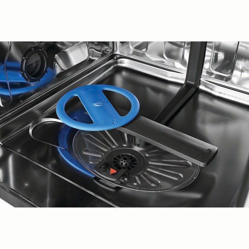 Frigidaire Gallery 24 in. Top Control Dishwasher with 52 dBa Sound Level - Black Stainless, Black Stainless, hires