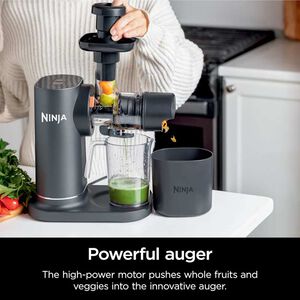 Ninja NEVERCLOG Cold Press Juicer - Machine Gray, , hires