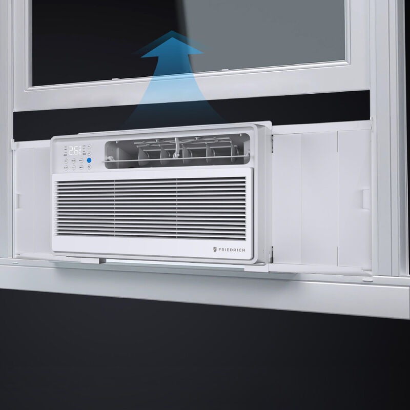 Friedrich Chill Premier Series 10,000 BTU Smart Energy Star Window Air Conditioner with Inverter, 3 Fan Speeds, Sleep Mode & Remote Control - White, , hires