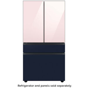 Samsung BESPOKE 4-Door French Door Middle Panel for Refrigerators - Navy Steel, , hires