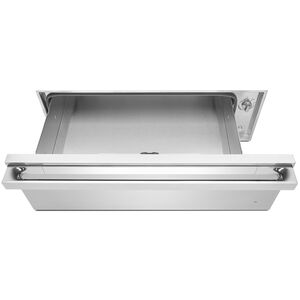 JennAir Noir 30 in. 1.5 cu. ft. Warming Drawer with Humidity Control - Stainless Steel, , hires