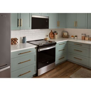Whirlpool 30 in. 1.1 cu. ft. Over-the-Range Microwave with 10 Power Levels, 300 CFM & Sensor Cooking Controls - Fingerprint Resistant Stainless Steel, Fingerprint Resistant Stainless, hires