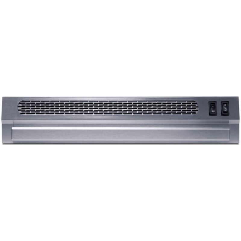 Summit 20 in. Ductless Slide-Out Style Range Hood with 2 Fan Speeds & 2 LED Lights - Stainless Steel, , hires