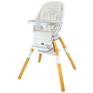 Trubliss 2-in-1 Turn-a-tot High Chair With 360 Swivel - Cream, Cream, hires