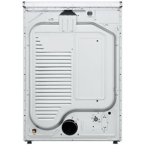 LG 27 in. 7.4 cu. ft. Smart Stackable Gas Dryer with AI Sensor Dry, TurboSteam, Sanitize & Steam Cycle - White, White, hires