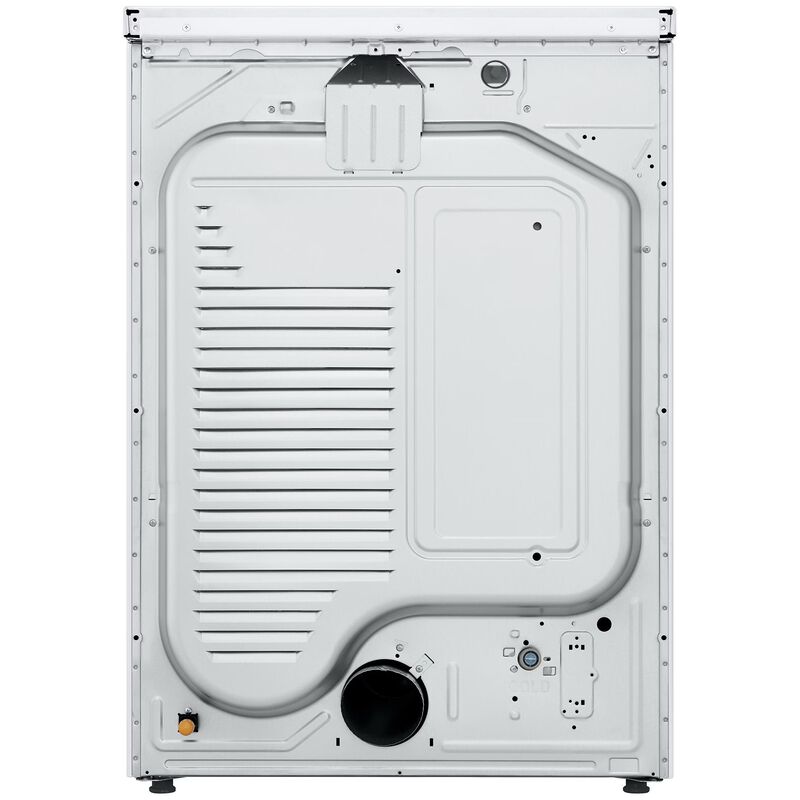 LG 27 in. 7.4 cu. ft. Smart Stackable Gas Dryer with AI Sensor Dry, TurboSteam, Sanitize & Steam Cycle - White, White, hires