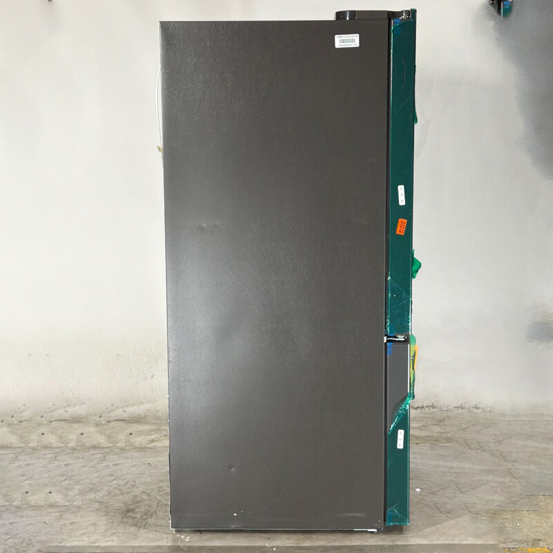 GE 36 in. 25.6 cu. ft. French Door Refrigerator with Ice & Water Dispenser - Fingerprint Resistant Black Slate (Open Box Excellent Condition), , hires