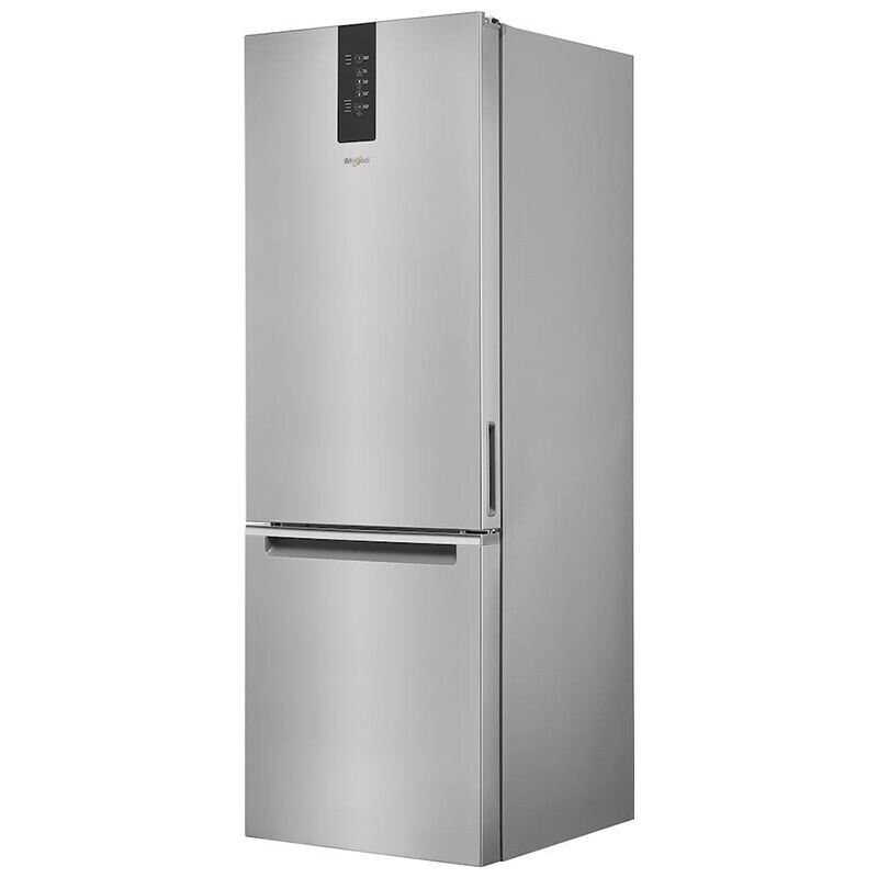 Whirlpool 24 in. 12.9 cu. ft. Counter Depth Garage Ready Bottom Freezer Refrigerator with Ice Maker - Black Stainless, Black Stainless, hires