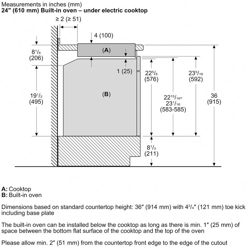 Bosch 500 Series 24 in. 4-Burner Electric Cooktop with Simmer Burner - Black, , hires