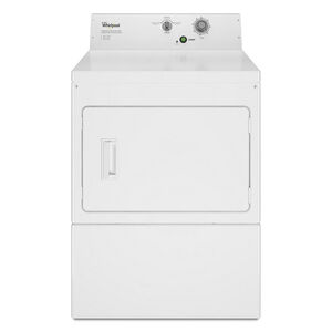 Whirlpool 27 in. 7.4 cu. ft. Non-Coin Commercial Gas Dryer - White, , hires
