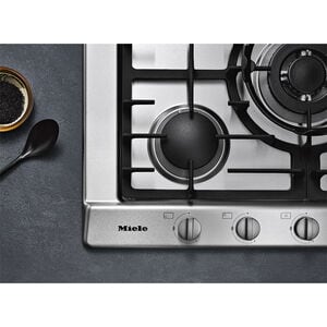 Miele 30 in. 5-Burner Natural Gas Cooktop - Stainless Steel, , hires