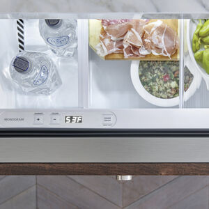 Monogram 24 in. 5 cu. ft. Double Refrigerator Drawers - Custom Panel Ready, , hires