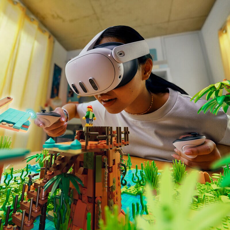 Meta Quest 3 512GB Virtual Reality Headset - White, , hires