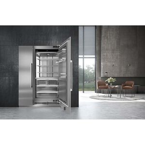 Liebherr Monolith 18 in. 7.8 cu. ft. Built-in Smart Triple-Drawers Compact Upright Freezer with Ice-Maker & Adjustable Shelves - Custom Panel Ready, , hires