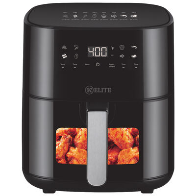 Kitchen Elite 8-Quart Digital Air Fryer - Black | KE-AF8000