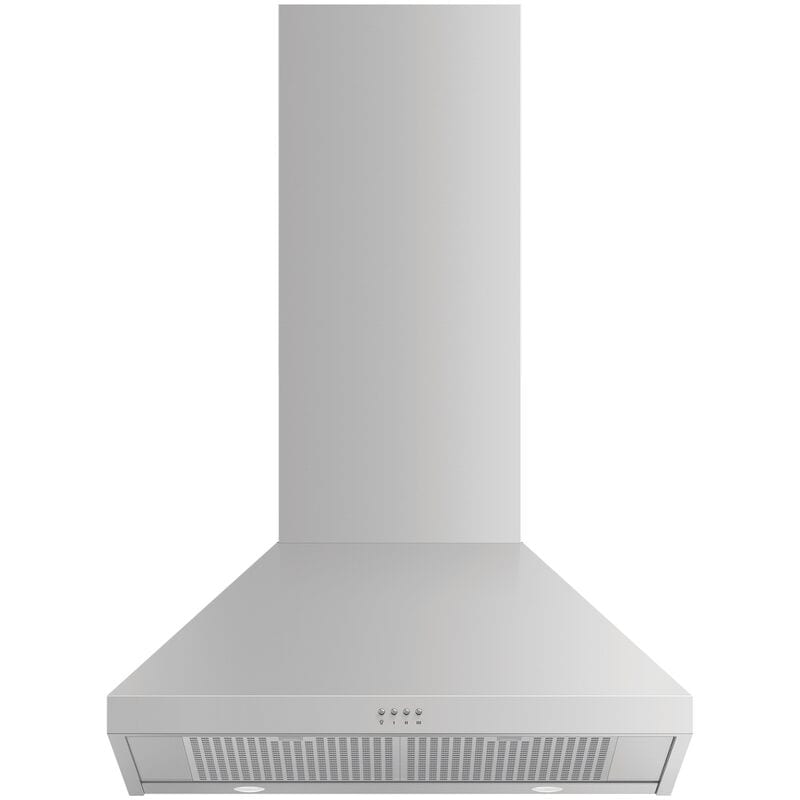 Fisher & Paykel Series 7 30 in. Convertible Chimney Style Range Hood with 600 CFM, 3 Fan Speeds & 2 LED Lights - Stainless Steel, , hires