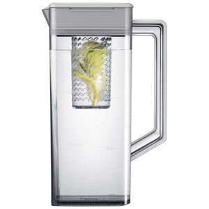 Samsung Bespoke 36 in. 28.6 cu. ft. Smart 4-Door French Door Refrigerator with Internal Water Dispenser - Fingerprint Resistant Stainless, Fingerprint Resistant Stainless, hires