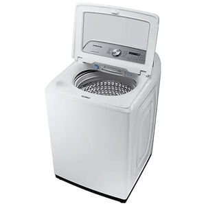 Samsung 28 in. 5.0 cu. ft. Top Load Washer with Active WaterJet - White, , hires
