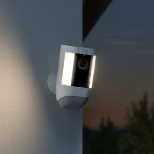 Ring - Spotlight Cam Pro Outdoor Wireless 1080p Battery Surveillance Camera - White, , hires