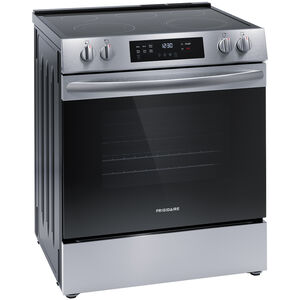 Frigidaire 30 in. 5.3 cu. ft. Electric Range with Smoothtop Burners - Stainless Steel, Stainless Steel, hires