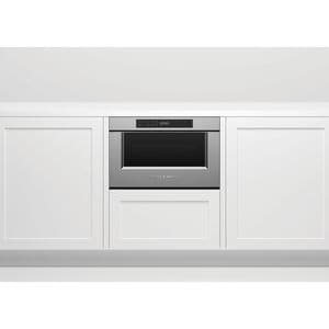 Fisher & Paykel Series 7 24 in. 1.2 cu. ft. 950W Drawer Microwave with Sensor Cooking - Stainless Steel, , hires