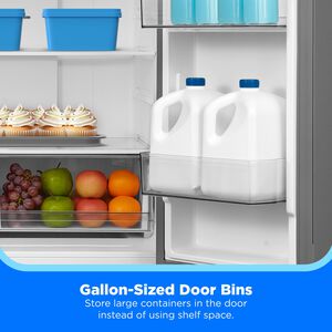 Midea 33 in. 22.6 cu. ft. Smart Counter Depth Garage-Ready French Door Refrigerator with Ice Maker - Stainless Steel, , hires
