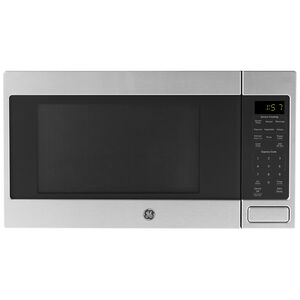 GE 22 in. 1.6 cu.ft Countertop Microwave with 10 Power Levels & Sensor Cooking Controls - Stainless Steel, Stainless Steel, hires