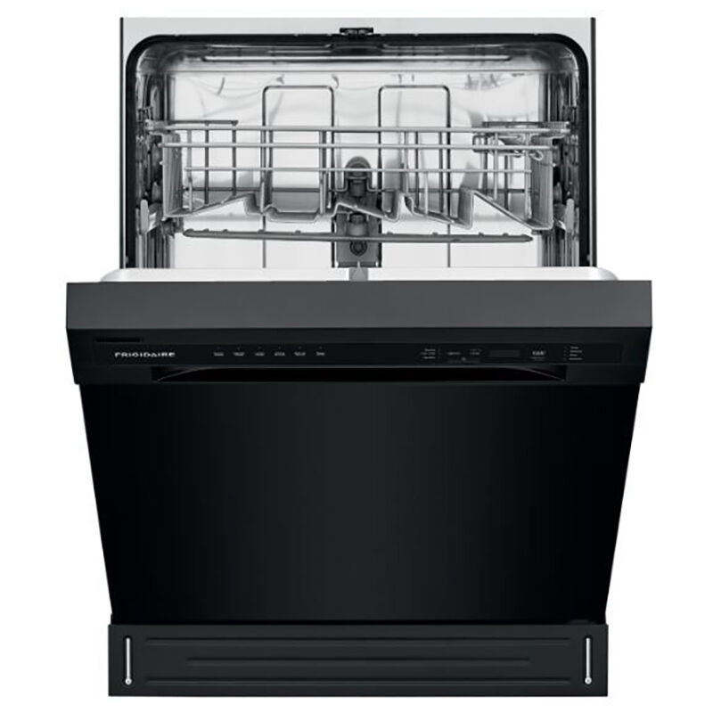 Frigidaire 24 Black Front Control Built In Dishwasher