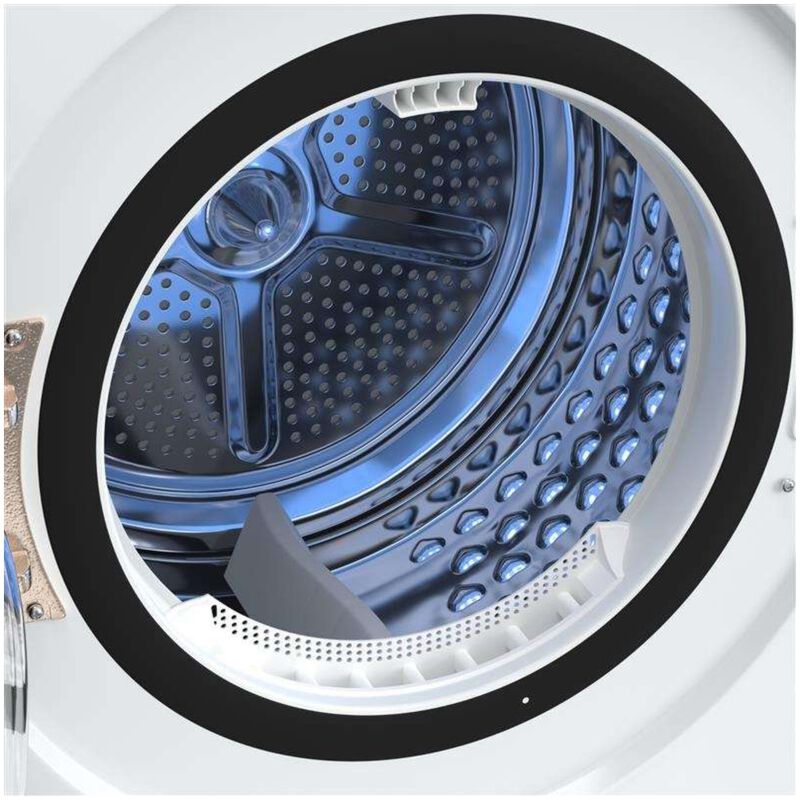 Equator Premium Compact 24 in. 3.1 cu. ft. Stackable Electric Dryer with Sensor Dry & Sanitize Cycle - White, , hires