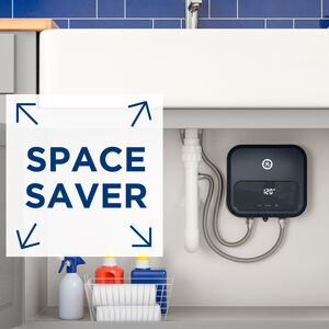 GE Electric Tankless Small Point of Use Water Heater with 5-Year Parts Warranty, , hires