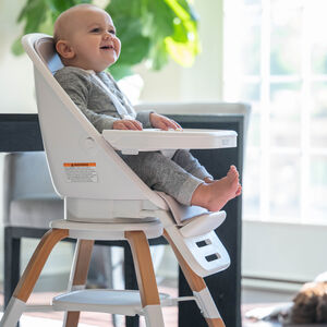 Trubliss 2-in-1 Turn-a-tot High Chair With 360 Swivel - Gray Taupe, Gray Taupe, hires