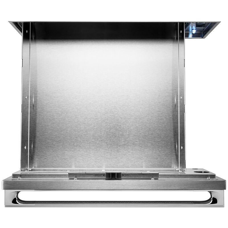 JennAir Noir 27 in. 1.5 cu. ft. Warming Drawer with Humidity Control - Stainless Steel, , hires