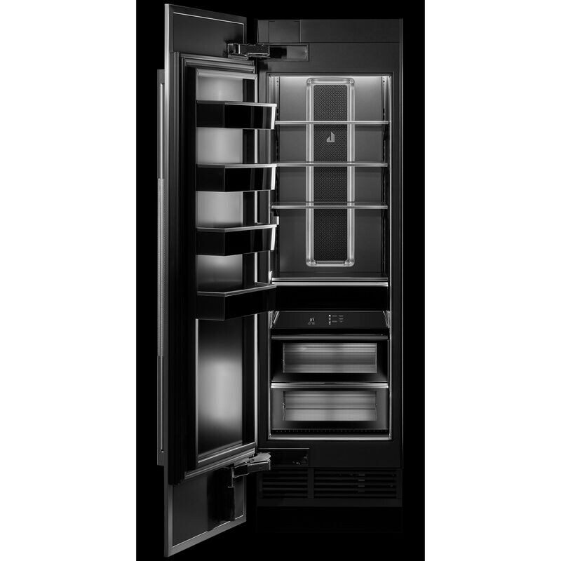 JennAir 24 in. Left-Hinged Built-In 13.0 cu. ft. Smart Counter Depth Freezerless Refrigerator with Internal Water Dispenser - Custom Panel Ready, , hires