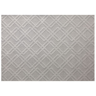 SimplyShade Manhattan 5' x 7' Outdoor Rug - Plush Gray | SSRG11205035