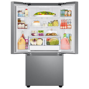 Samsung 30 in. 22.1 cu. ft. Smart French Door Refrigerator with Ice Maker - Fingerprint Resistant Stainless Steel, , hires