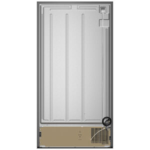 Maytag 36 in. 24.5 cu. ft. Side by Side Refrigerator with Ice & Water Dispenser - White, White, hires