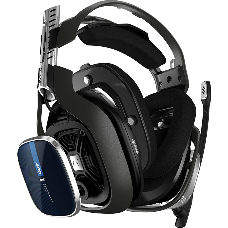 design lighed kombination Astro Gaming A40 TR Wired Stereo Headset + MixAmp Pro TR for PS5, PS4 & PC  - Blue/Black | P.C. Richard & Son
